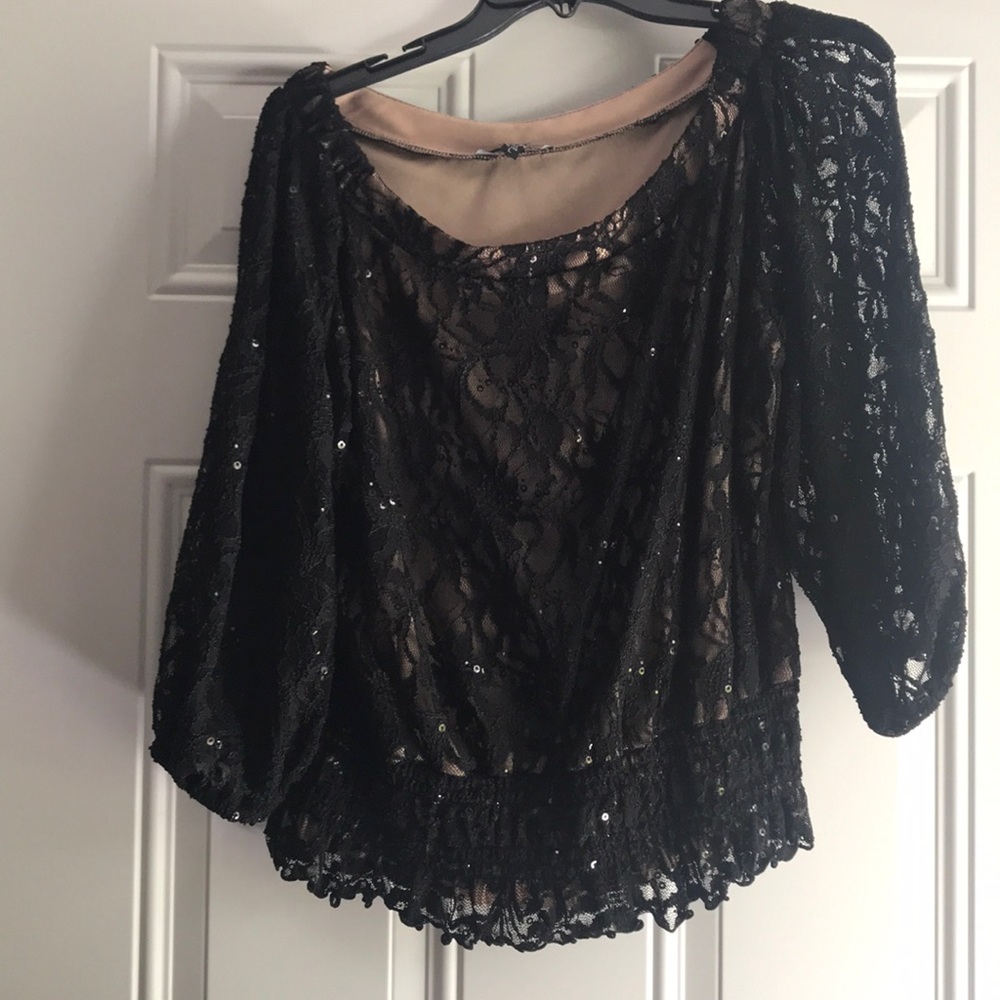3/4 length dressy top